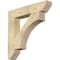 Ekena Millwork Westlake Slat Rough Sawn Bracket, Douglas Fir, 6"W x 34"D x 34"H BKT06X34X34WTL06RDF - alternate 1